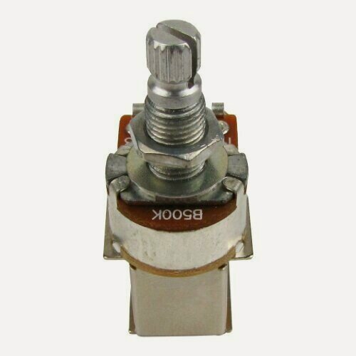 Изображение товара M291-2 Потенциометр громкости B500K (лин), Push/Pull, 2шт, Musiclily