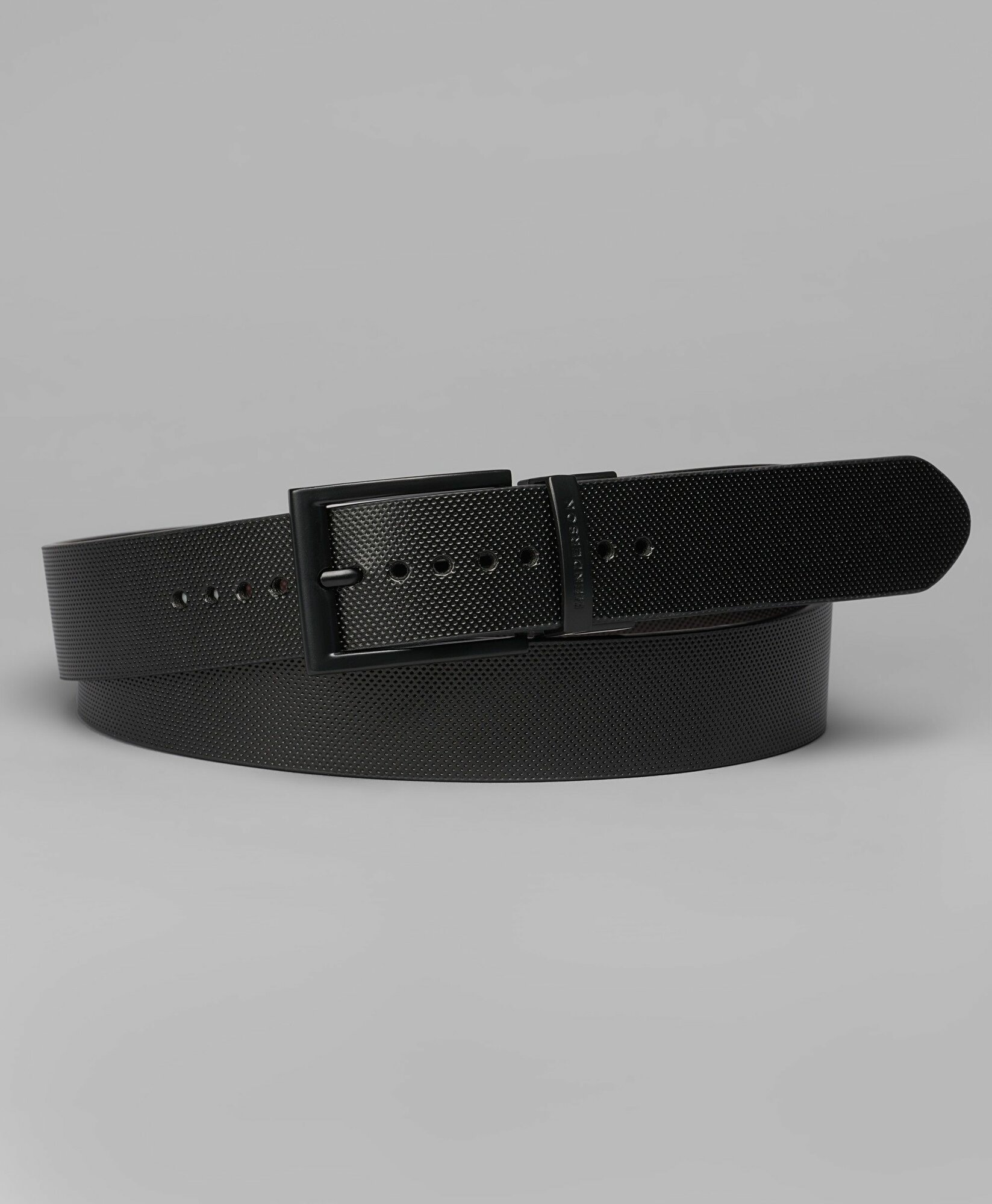 Ремень HENDERSON для мужчин, размер 135, черный