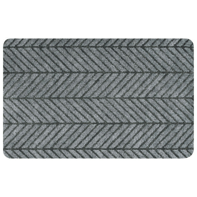 Коврик рыжий КОТ 50х80см полиэстер резина серый