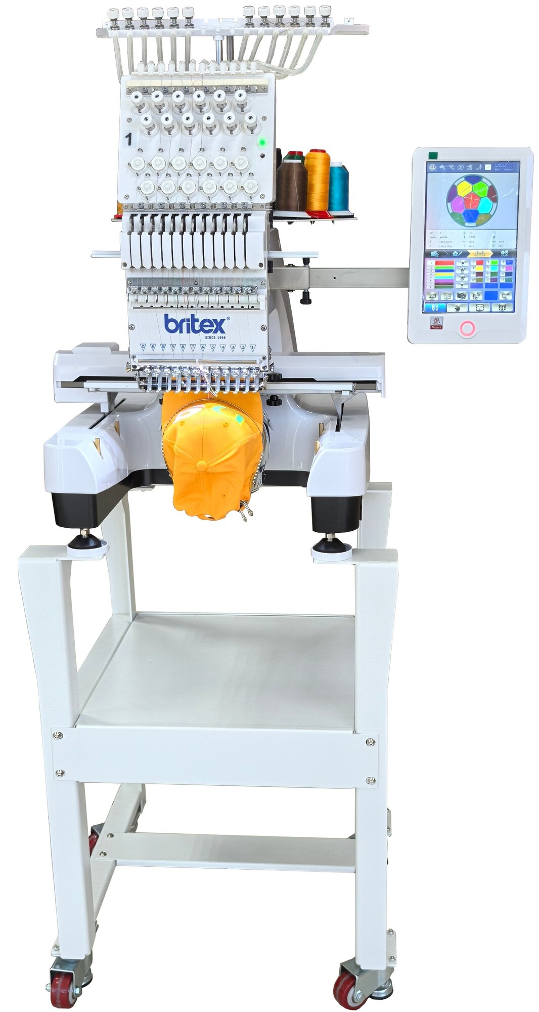 Профессиональная автоматическая вышивальная машина Britex BR-1201S
