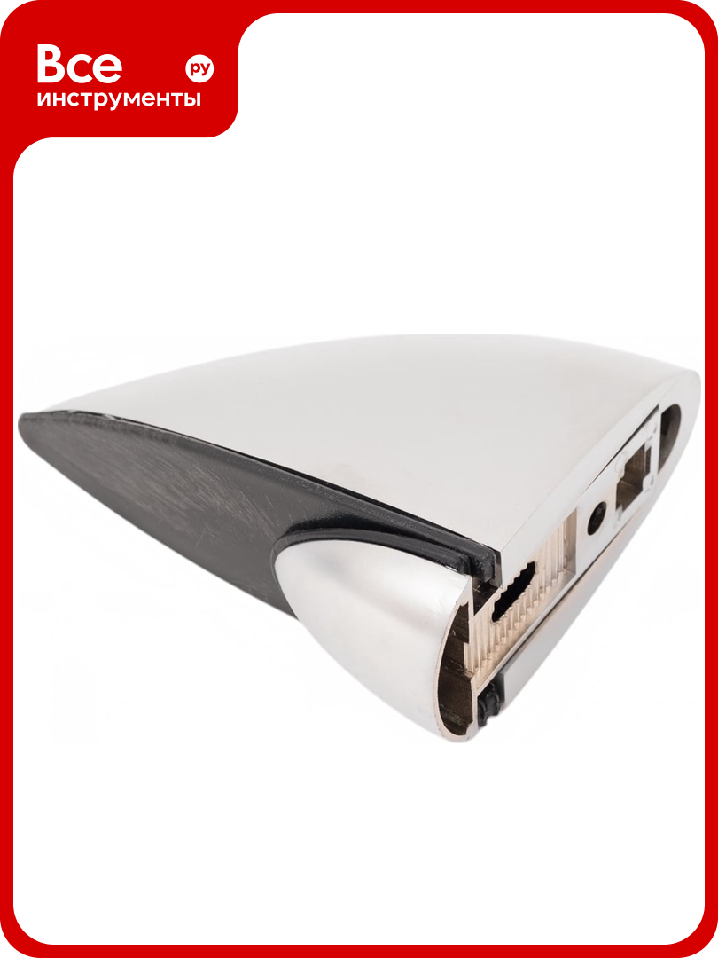 Полкодержатель Tech-Krep/Zitar пеликан макси матовый хром (1 шт) - пакет 129945