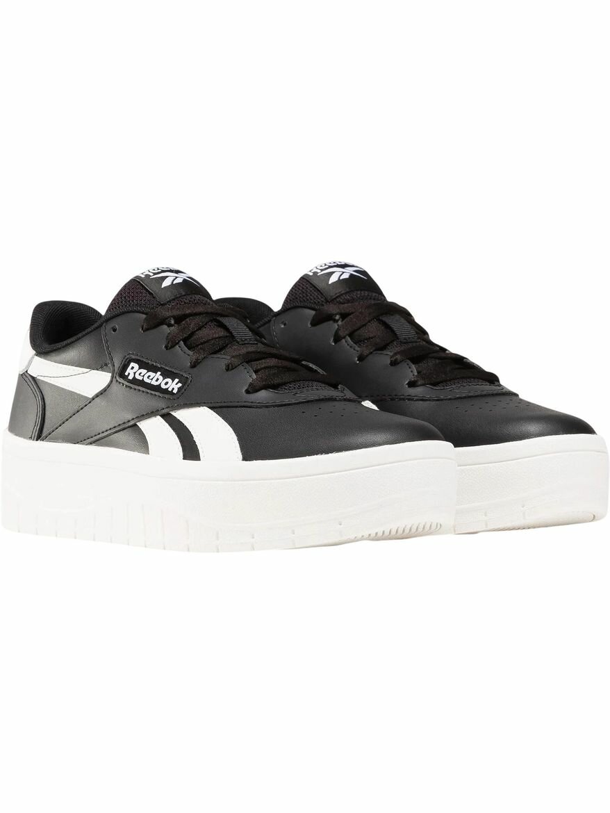 Кеды Reebok Court Advance Surge W, полнота F, размер 7,5 US, черный, белый — фото 1
