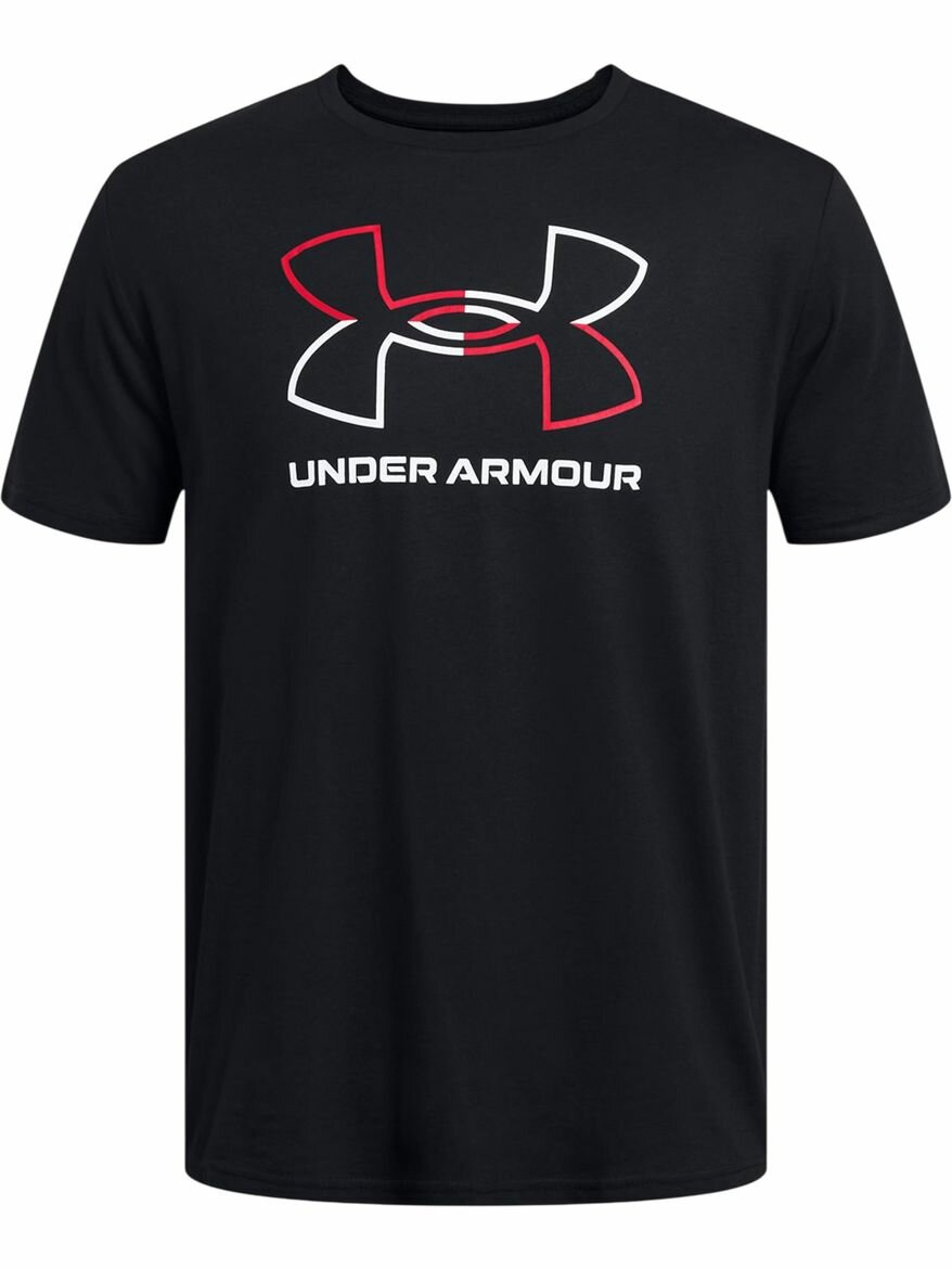 Футболка Under Armour UA GL FOUNDATION UPDATE SS, размер L, черный — фото 1
