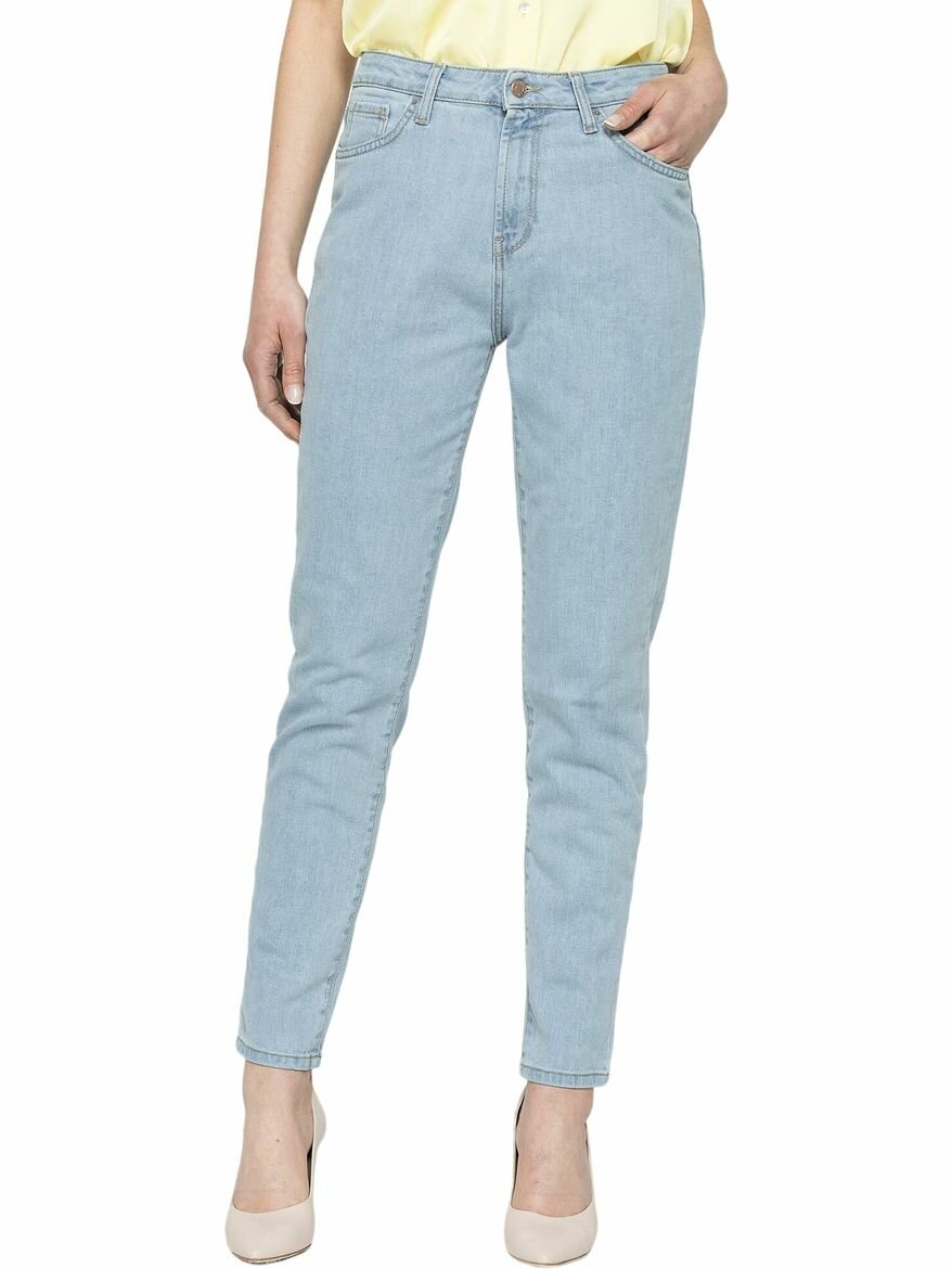 Джинсы мом Carrera Jeans 5 Pockets Mom Jeans 573 Style, размер 42, светло-голубой