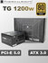 Блок питания для пк Thermalright TG 1200w Черный, модульный