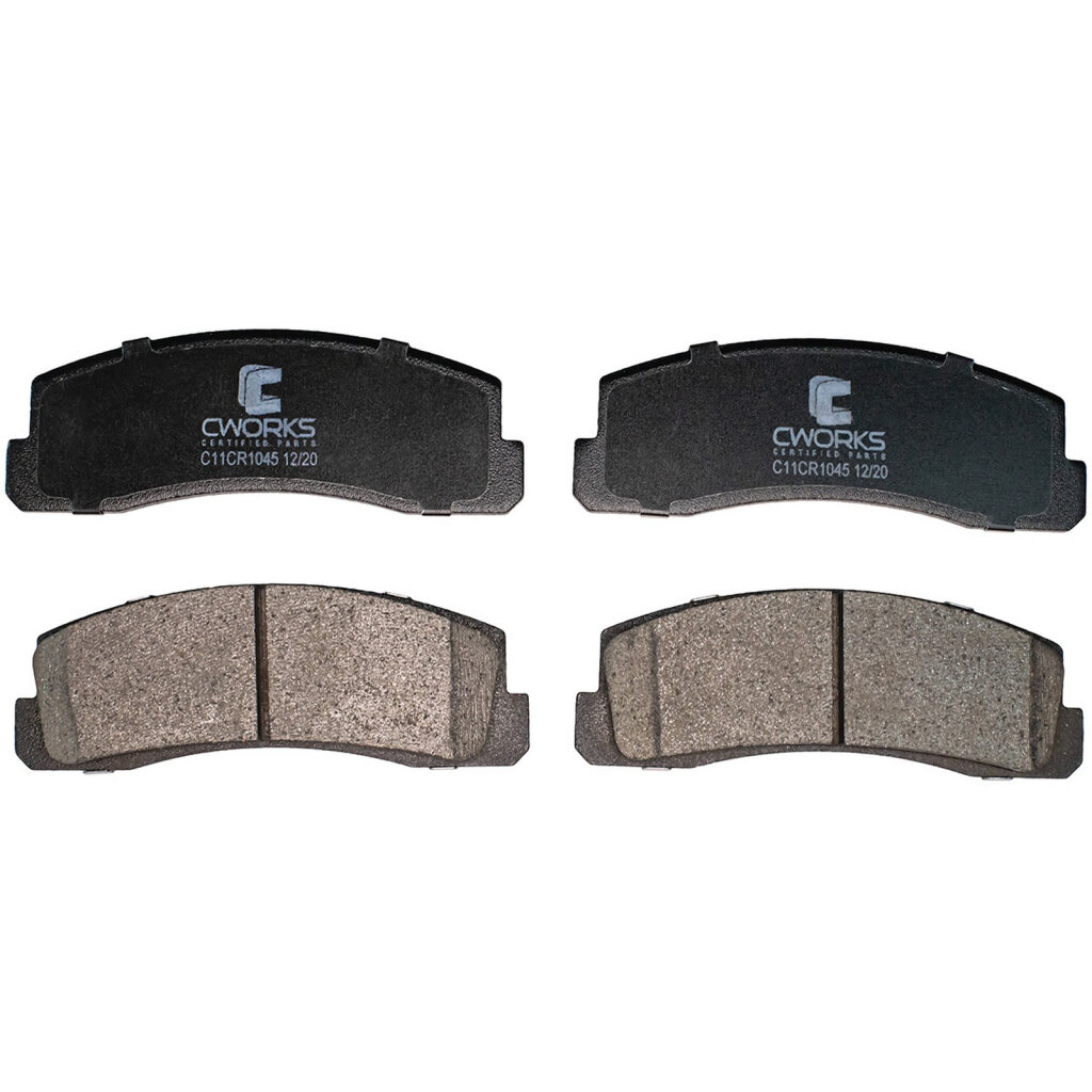 Колодки тормозные передние (Low Metallic) CWORKS C11CR1045