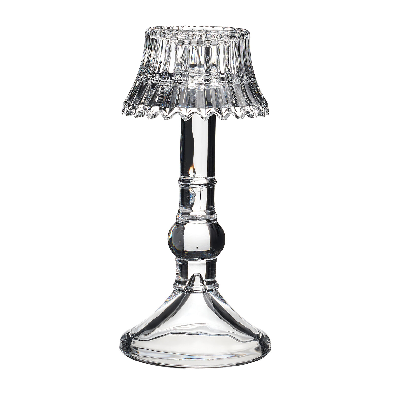 Подсвечник 355-423 crystality 8*8*175 см