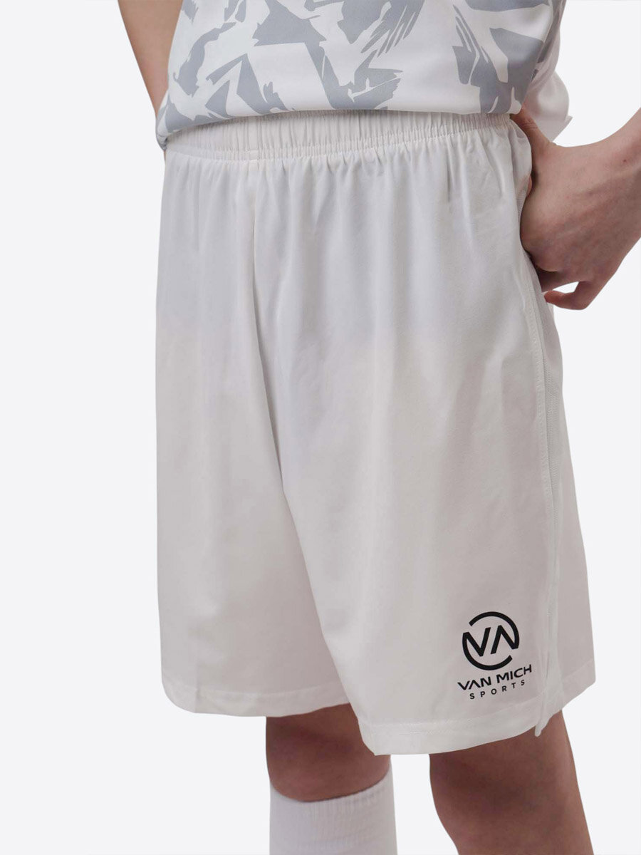 Шорты спортивные VAN MICH Striker, размер 128, белый — фото 1