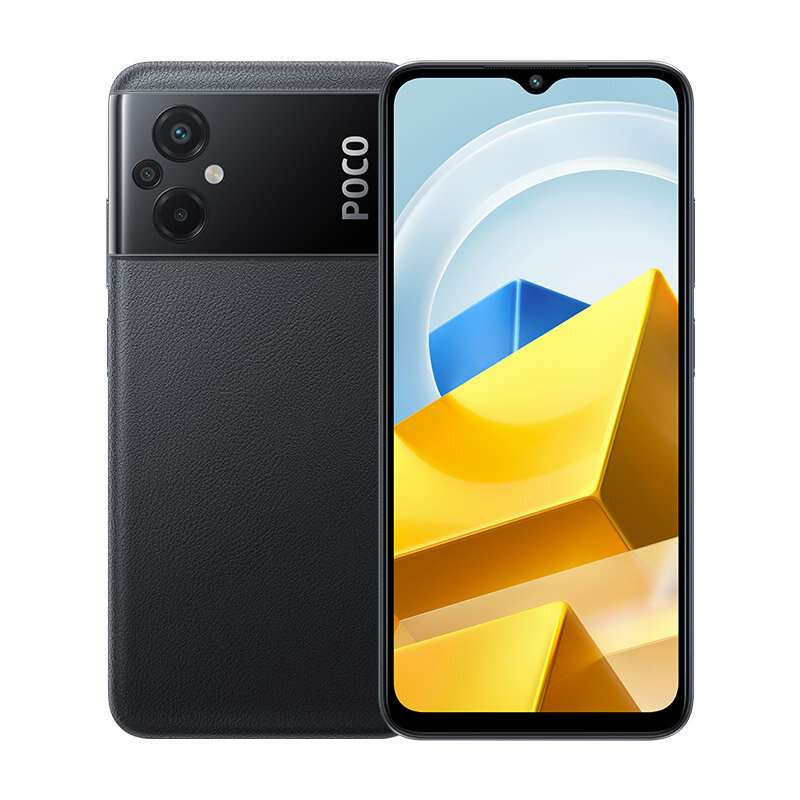 Смартфон Xiaomi POCO M5, Global, Dual nano SIM, 6/128 ГБ, черный