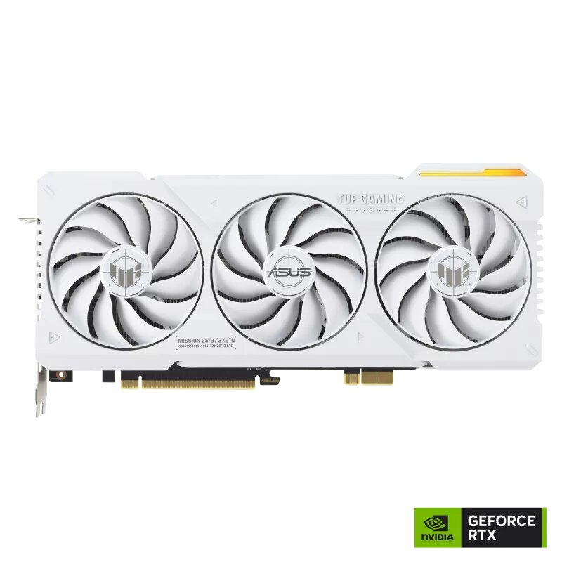 Видеокарта ASUS NVIDIA GeForce RTX 4070Ti SUPER TUF Gaming BTF White OC Edition, 16Gb GDDR6X, 192 бит (TUF-RTX4070TIS-O16G-BTF-WHITE)