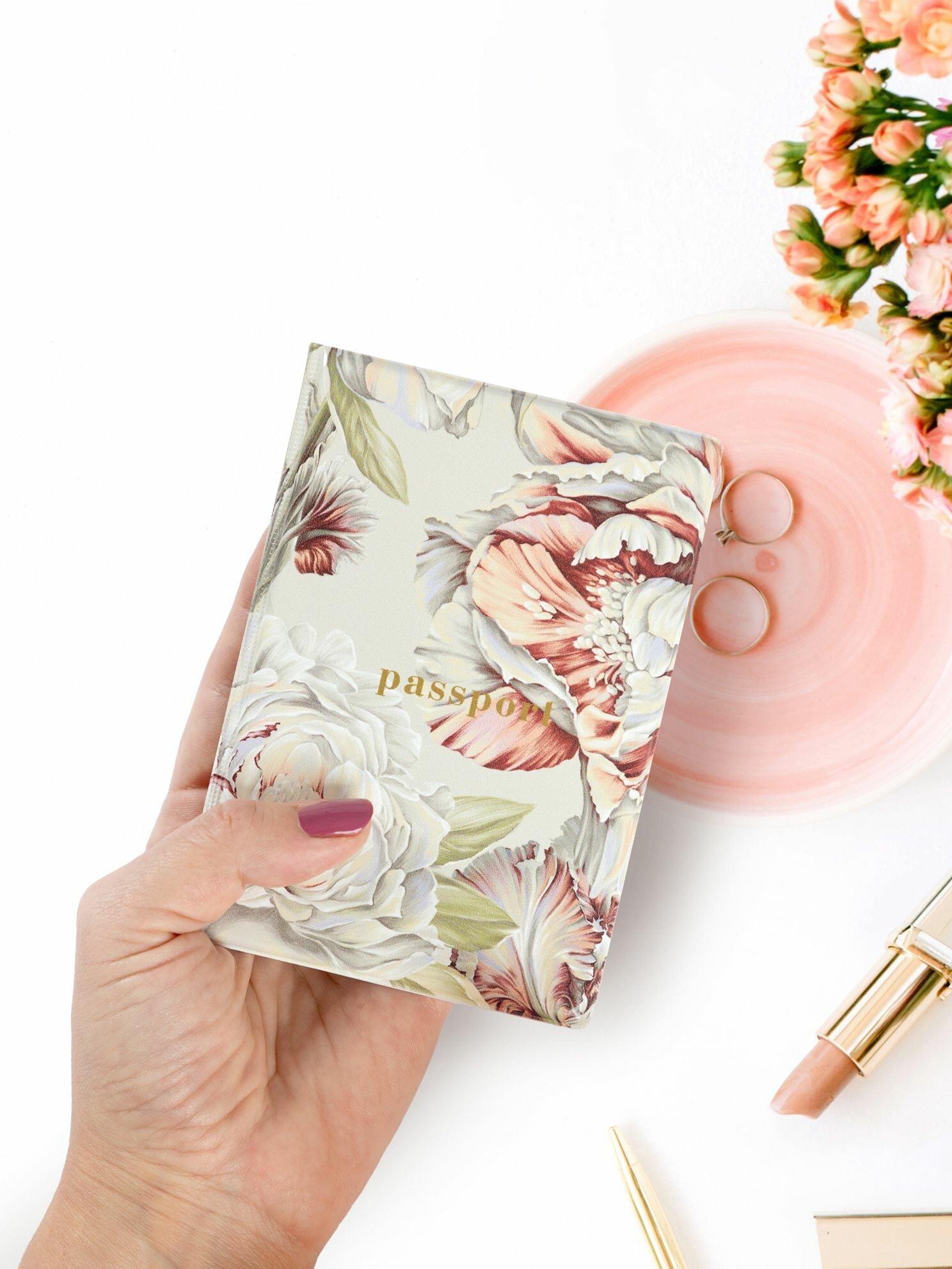 Обложка Mia Cara, розовый/красный — фото 1