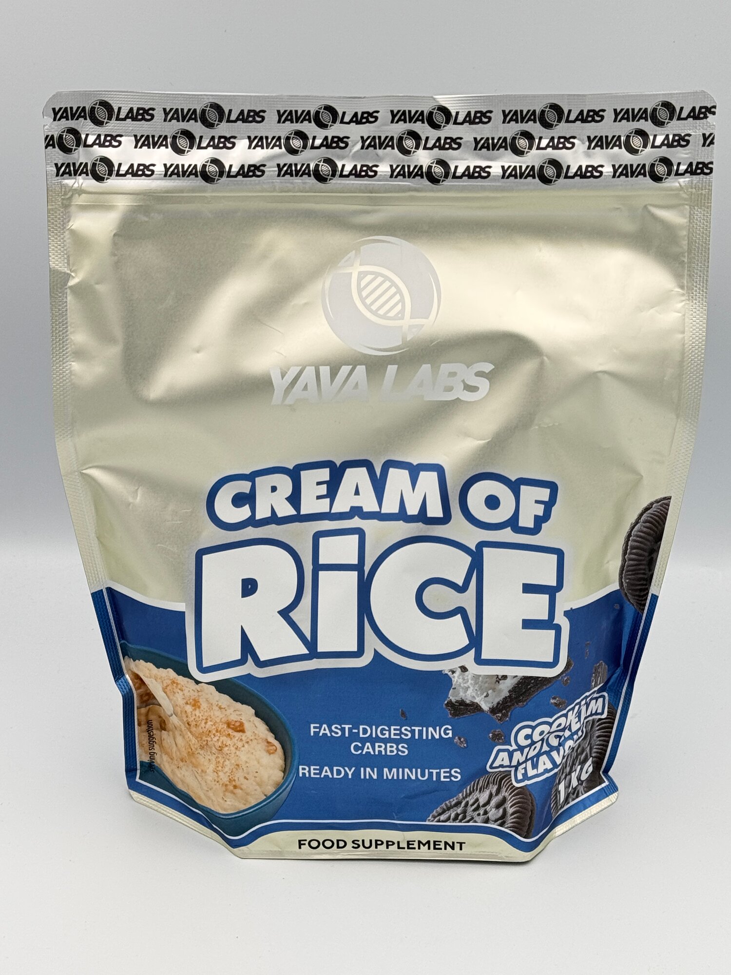 Yava Labs Rice of cream 1kg вку Печенья крем, рисовый крем углеводы