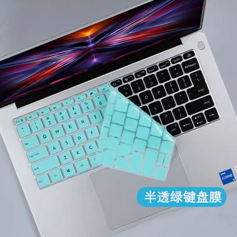 Картинки Для ноутбука Xiaomi Redmibook 14 2025 2024 Redmi book 14 2024 14 14 дюймов, чехол для клавиатуры ноутбука, защитная пленка для кожи, Russian black