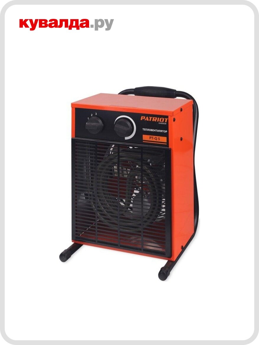 Тепловая пушка электрическая PATRIOT PT - Q 5 прямоугольная
