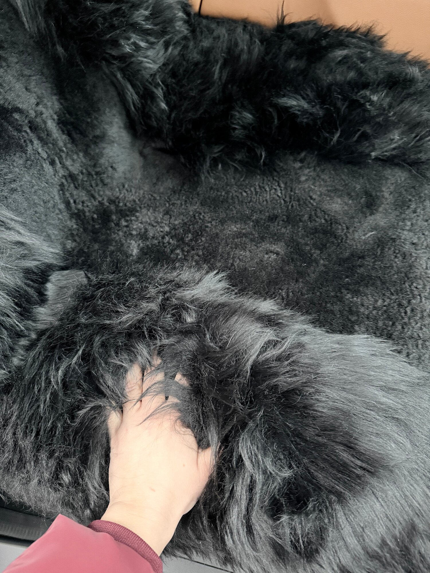 Меховые накидки 2шт из овчины — фото 1