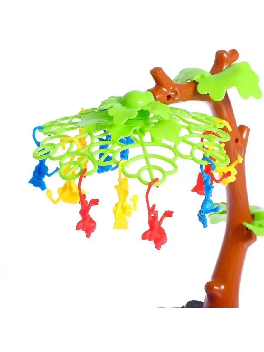 Весёлая игра на ловкость с обезьянками