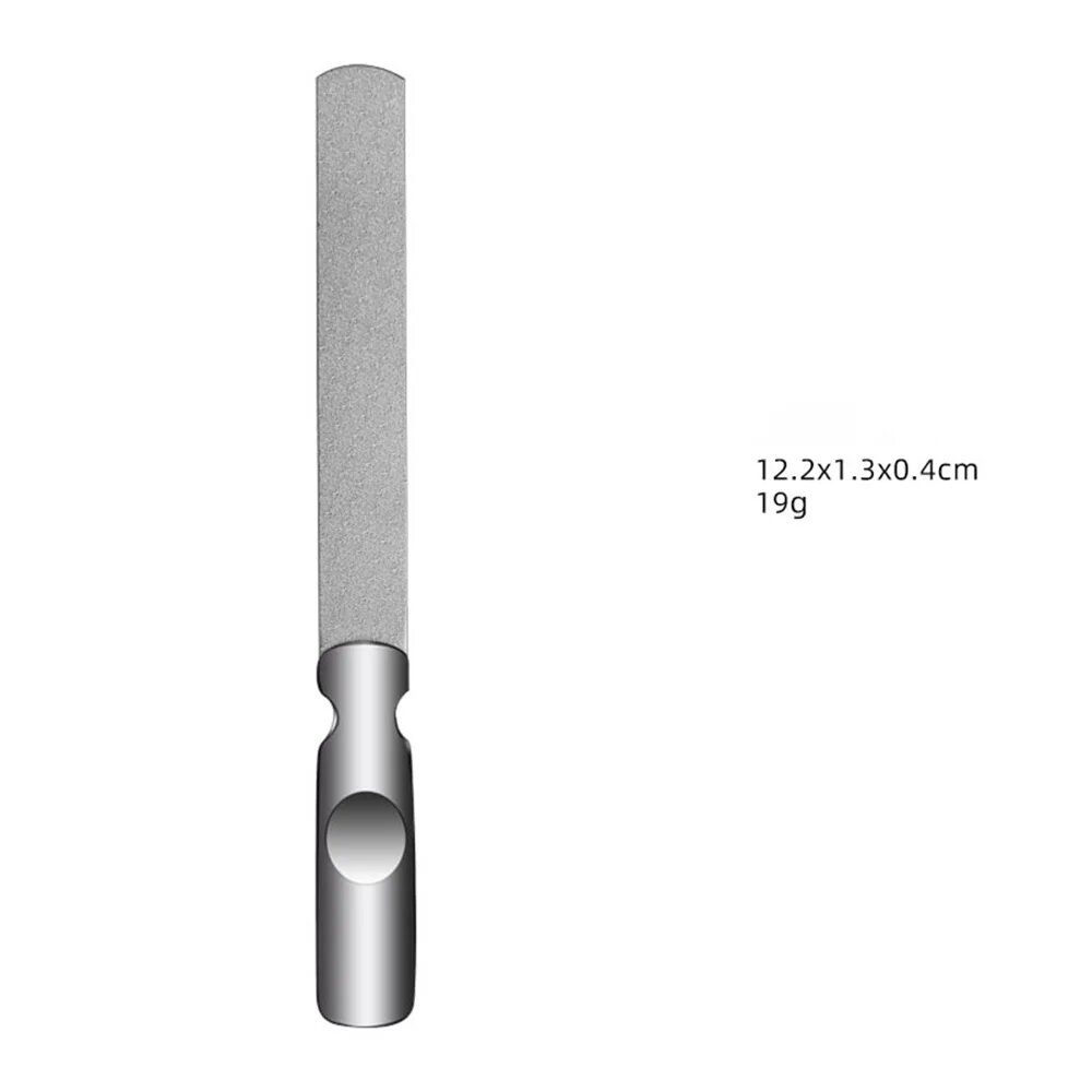 Профессиональная пилка для ногтей из нержавеющей стали, Length1