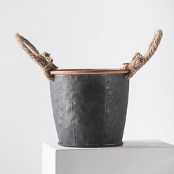 Ведро ERMETICA декоративное металлическое винтажное, корзина для фруктов 11.5х14.5х10.5 см.