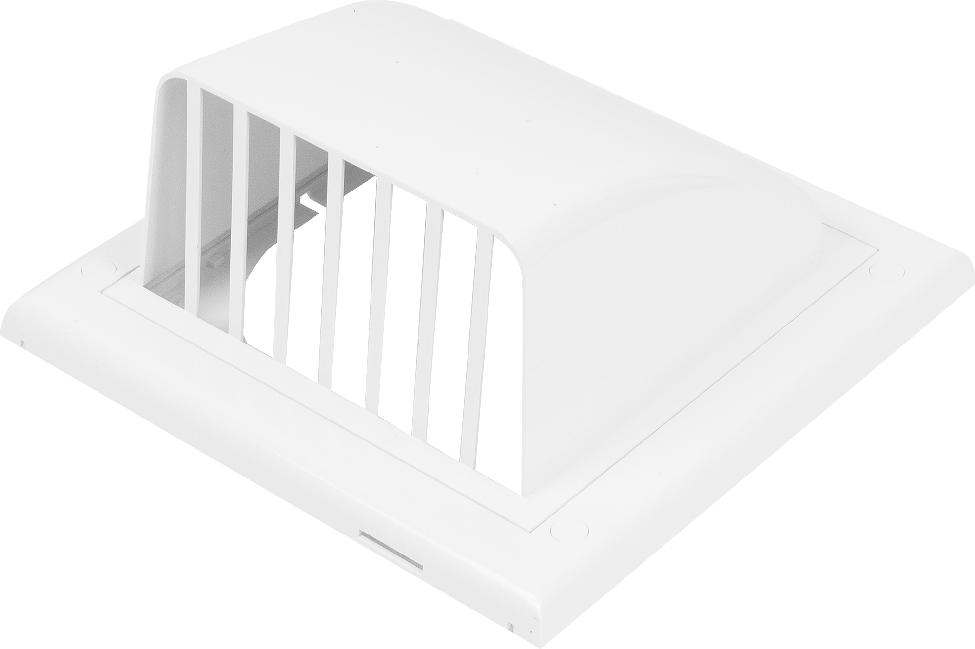Решётка вентиляционная Equation Awenta D125 105x190 мм ABS-пластик цвет белый