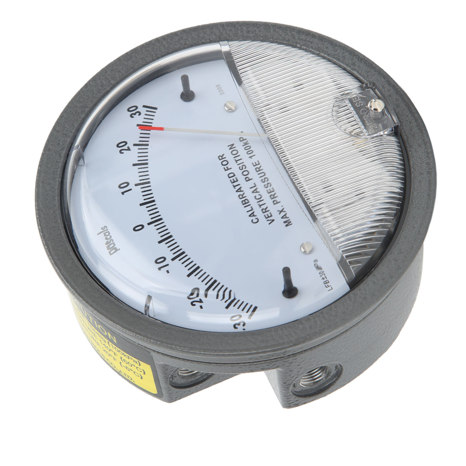 Differential Pressure Gauge Clean Room HVAC Filter Detection with Pointer Vacuum Components — фото 1