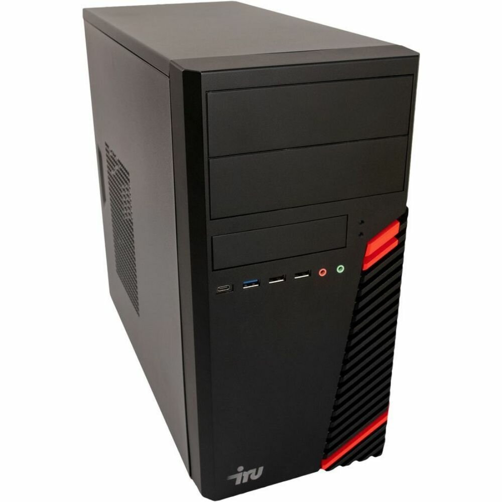 Системный блок IRU 310H6SM Pentium Gold G7400 3.7 ГГц/8Gb RAM/256Gb SSD без ОС (1900970)