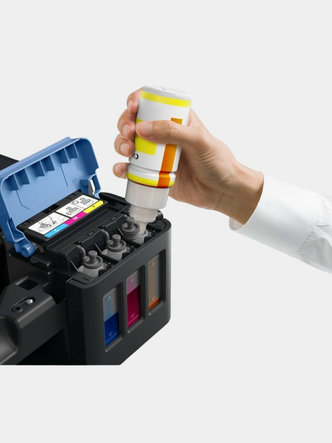 Цветной принтер Canon Pixma G2410, для малого офиса, 3в1, СНПЧ, A4 — фото 1