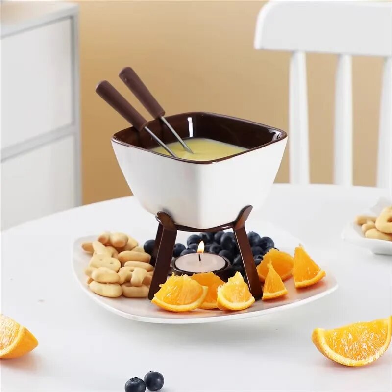 Керамический горшок для фондю, 300ml