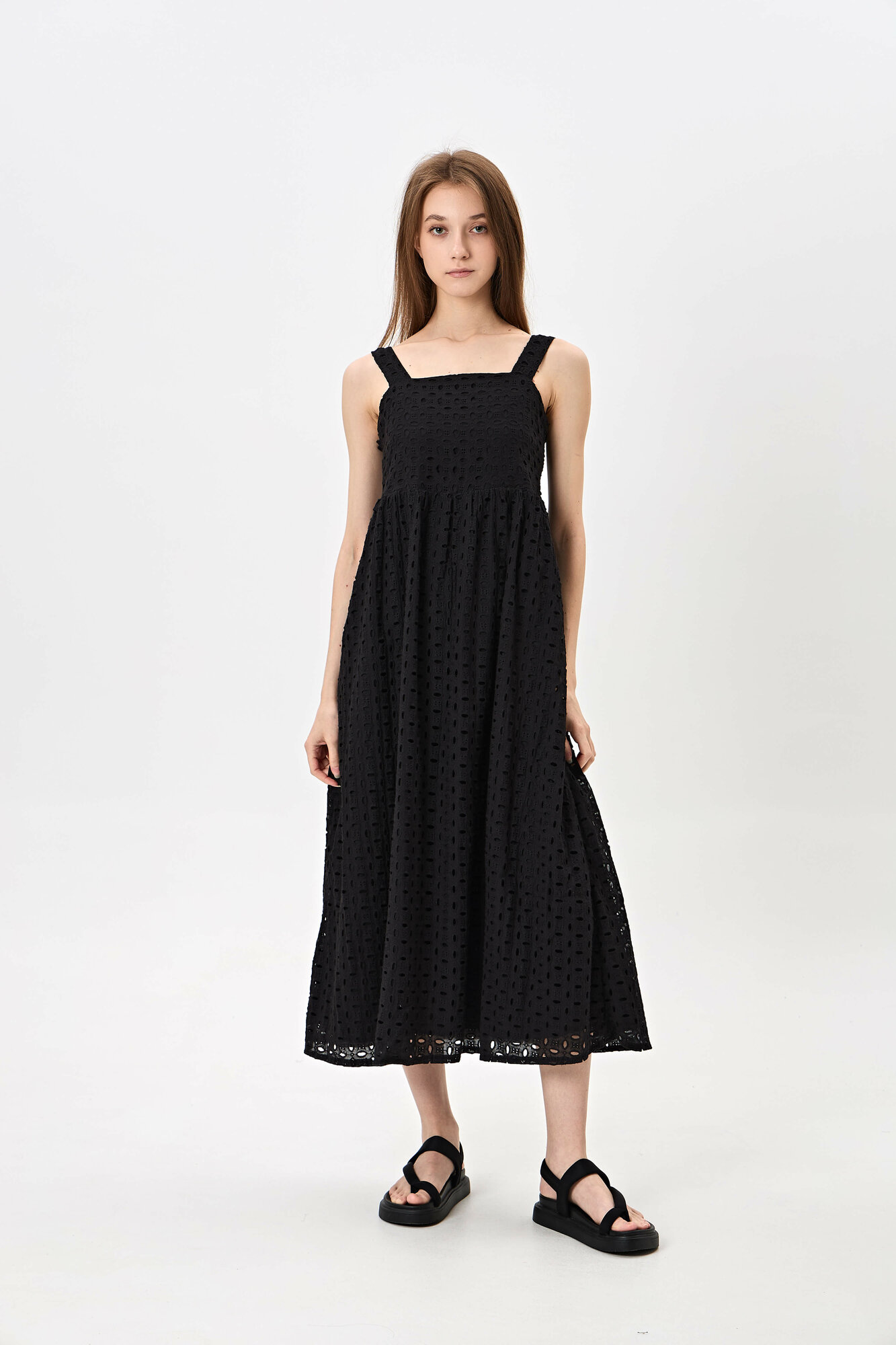 Сарафан TERRA PRO, размер XS, black