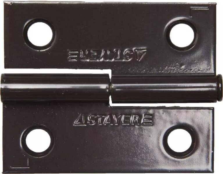 Петля дверная разъёмная, левая, коричневый, 50 мм STAYER 37613-50-3L