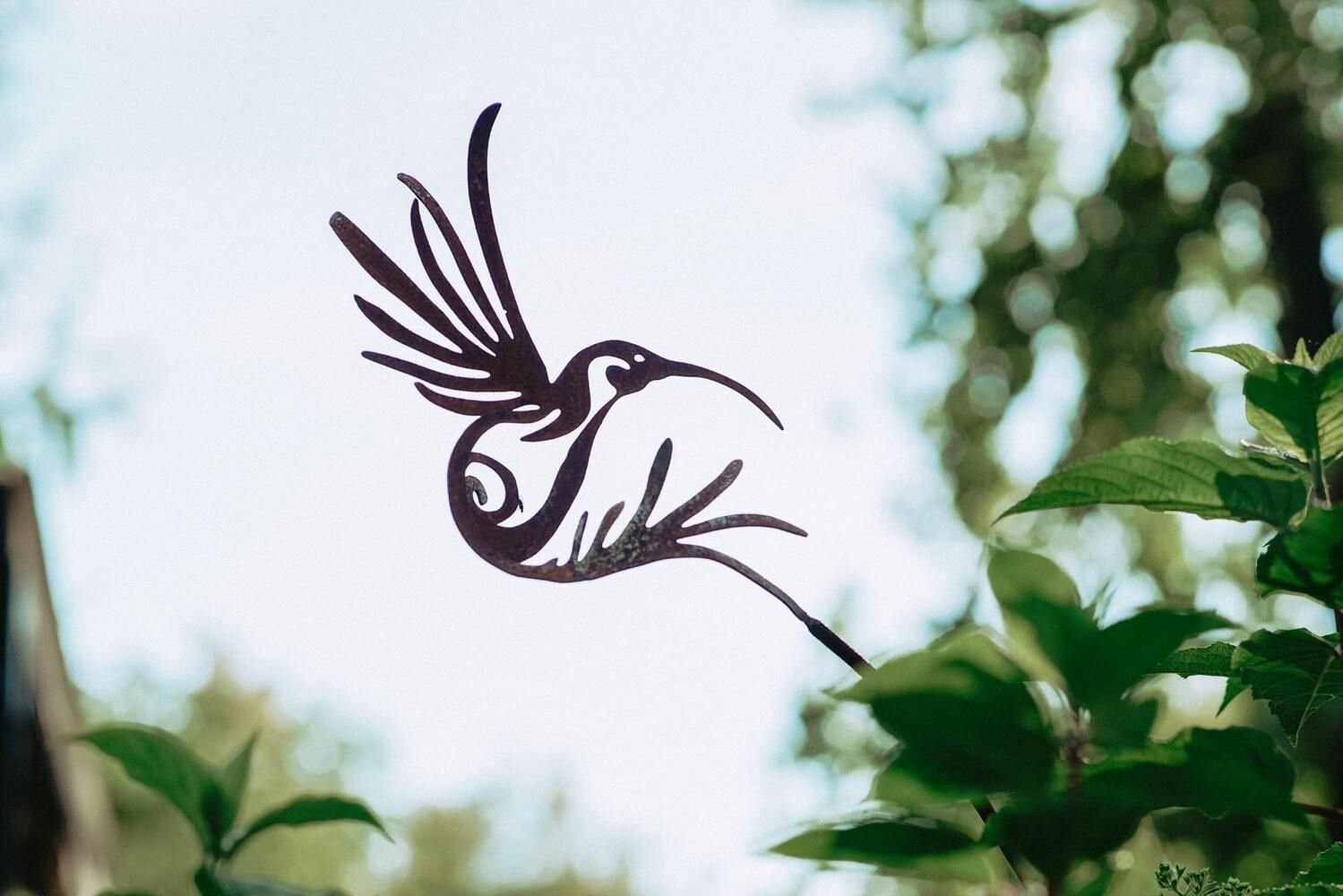 Стик для сада  Колибри этника   крошечный Колибри залетел к вам