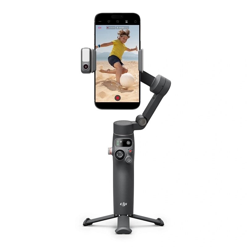 Стабилизатор DJI Osmo Mobile 7 Pro, для телефона и экшн-камеры, 3 оси, Bluetooth — фото 1