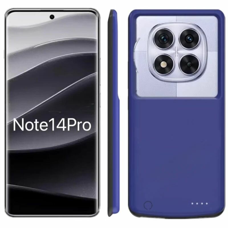 Чехол-аккумулятор для Xiaomi Redmi Note14 Pro/14Pro+ Внешний аккумулятор Power bank чехол для телефона, Fraternize 10000мАч