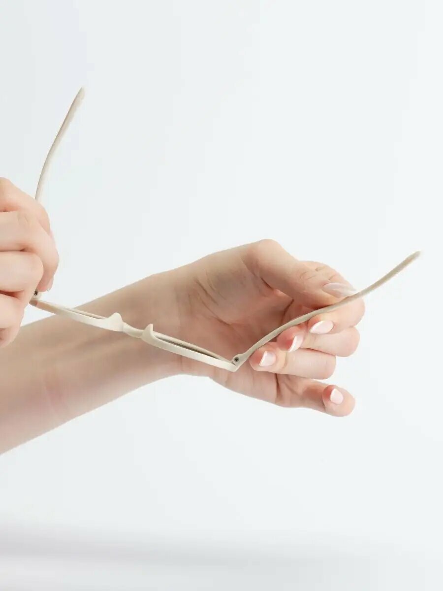 Солнцезащитные очки , белый — фото 1