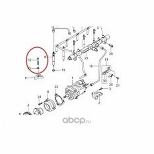 Болт Ssang Yong 6659900201