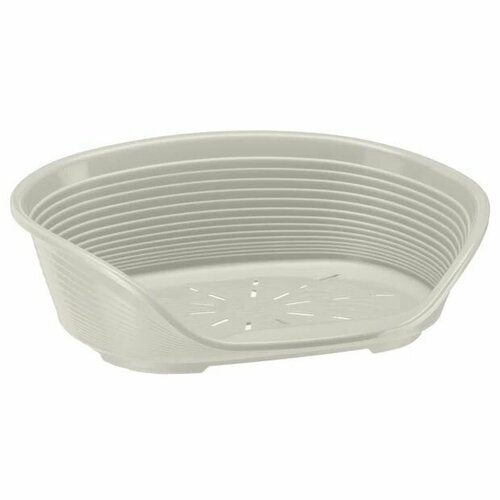 Лежак для собак Ferplast Siesta Deluxe 6 светло-серый 70х52х23 см 70206926
