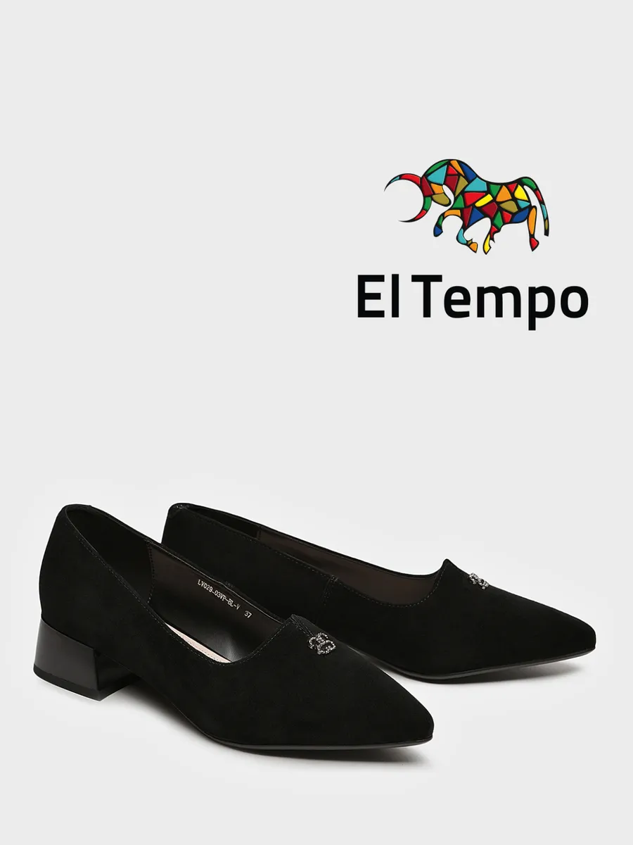 Туфли лодочки El Tempo, размер 40, черный
