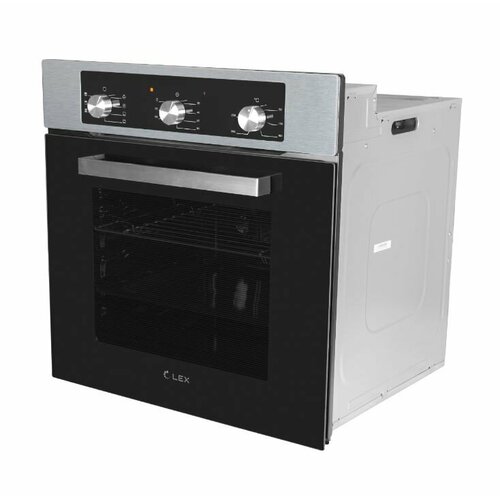 Электрический духовой шкаф LEX EDM 073 IX нержавеющая сталь встраиваемый 26858₽