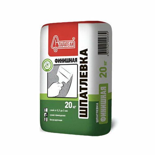 Шпатлёвка Старатели финишная 20 кг 2 шт 693₽