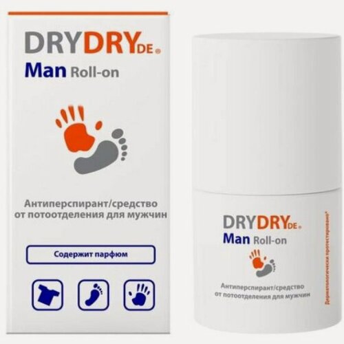 Изображение товара Дезодорант антиперспирант Dry Dry Man парфюмированный, 50 мл
