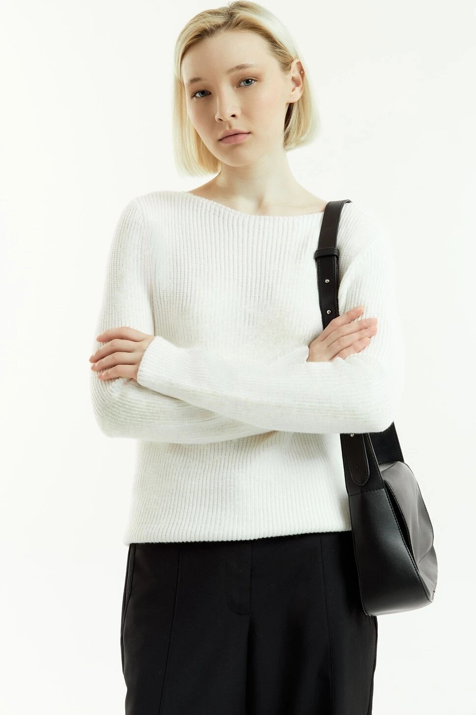 Джемпер Selfie, размер S, белый — фото 1