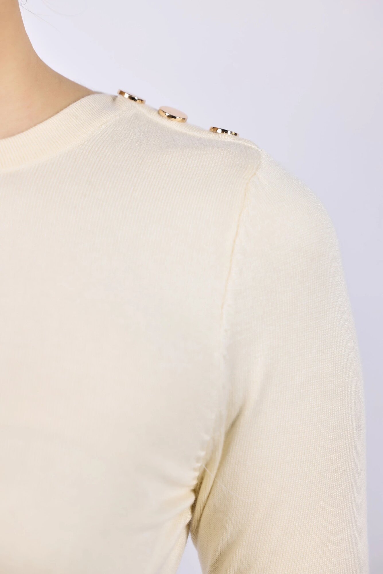 Джемпер Selfie, размер M, айвори — фото 1