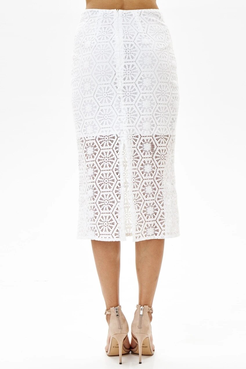 Юбка Selfie, размер L, белый — фото 1