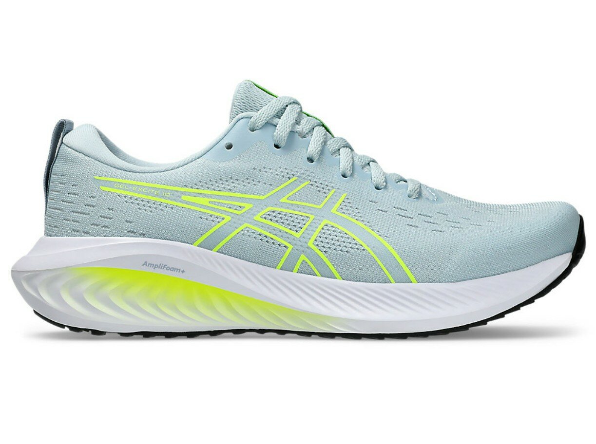 Кроссовки ASICS GEL-EXCITE 10, размер 9,5, желтый, голубой