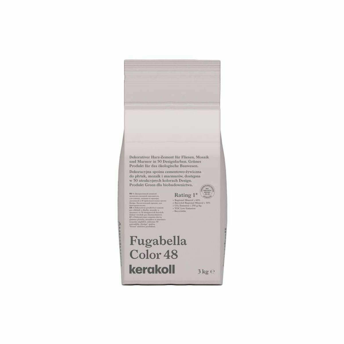 Затирка цементно-полимерная Fugabella Color №48 Kerakoll 3 кг