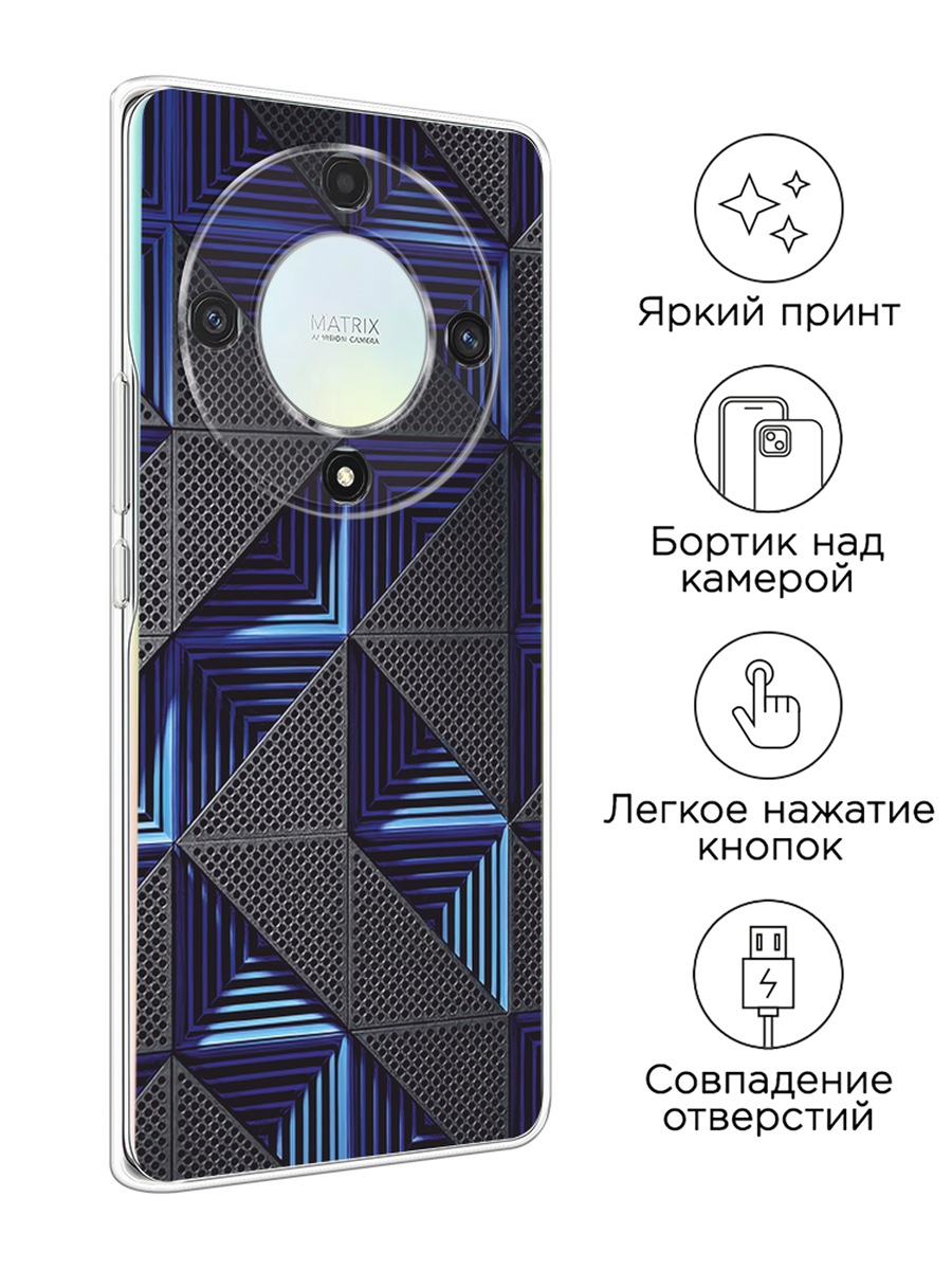 Чехол на Honor X9A / Хонор Х9А с принтом IBM — фото 1