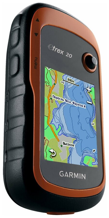Портативный навигатор для охоты и рыбалки Garmin eTrex 20, водонепроницаемый. — фото 1