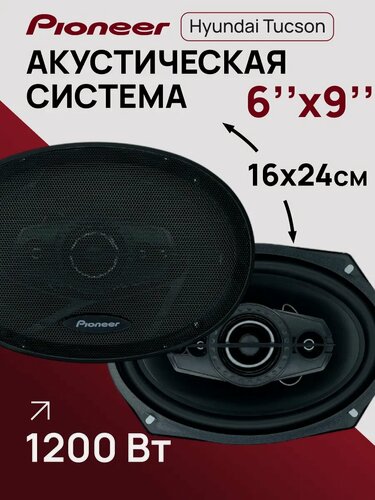 Изображение товара Автомобильные колонки пионер 1200 ВТ