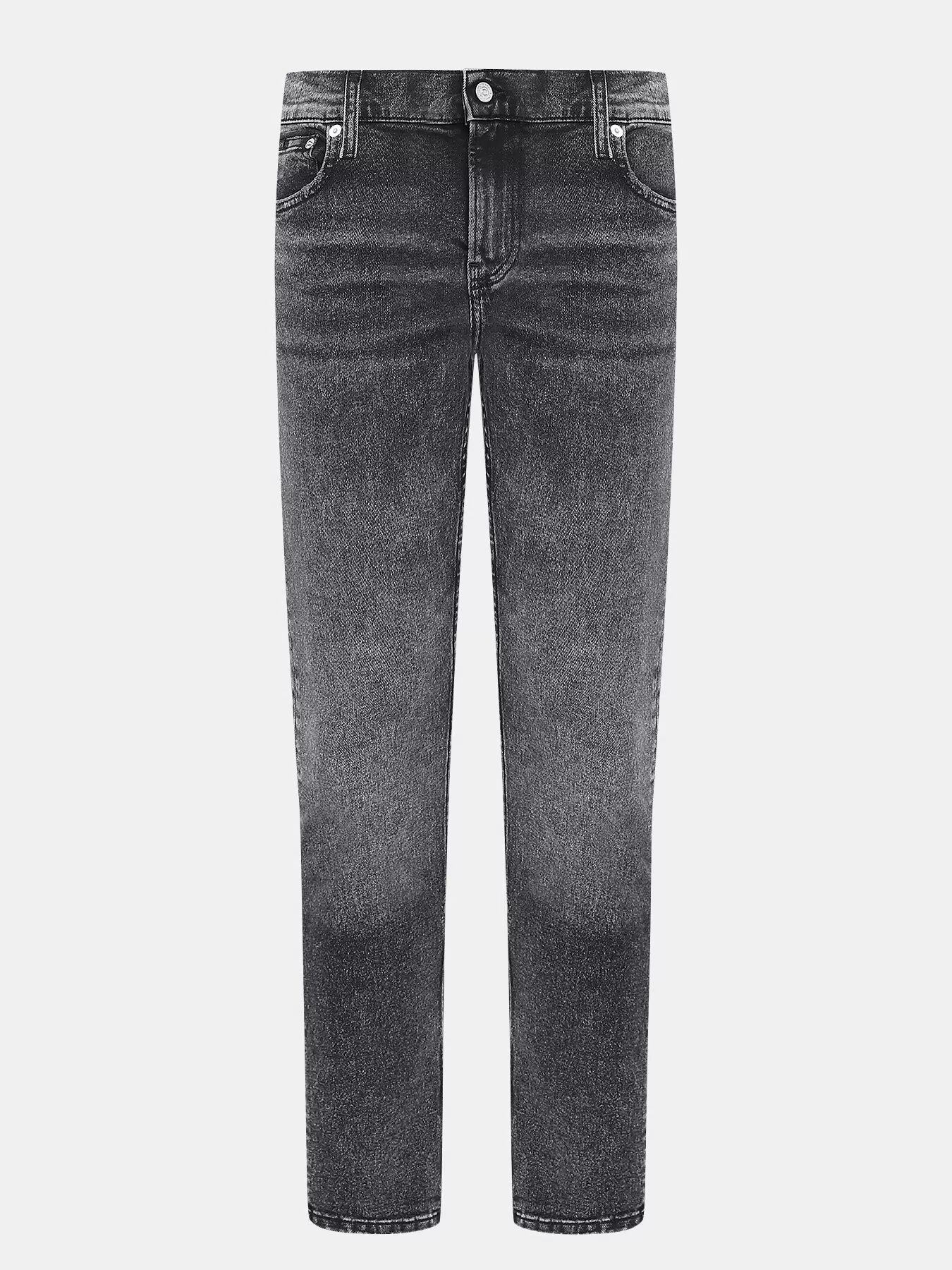 Джинсы зауженные Calvin Klein Jeans, размер 30/32, темно-серый