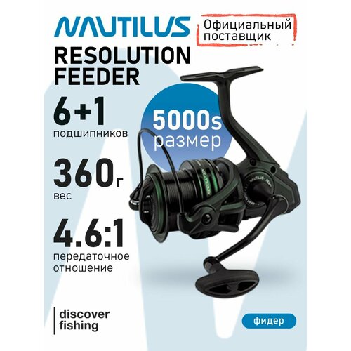 Катушка фидерная Nautilus Resolution Feeder 5000S