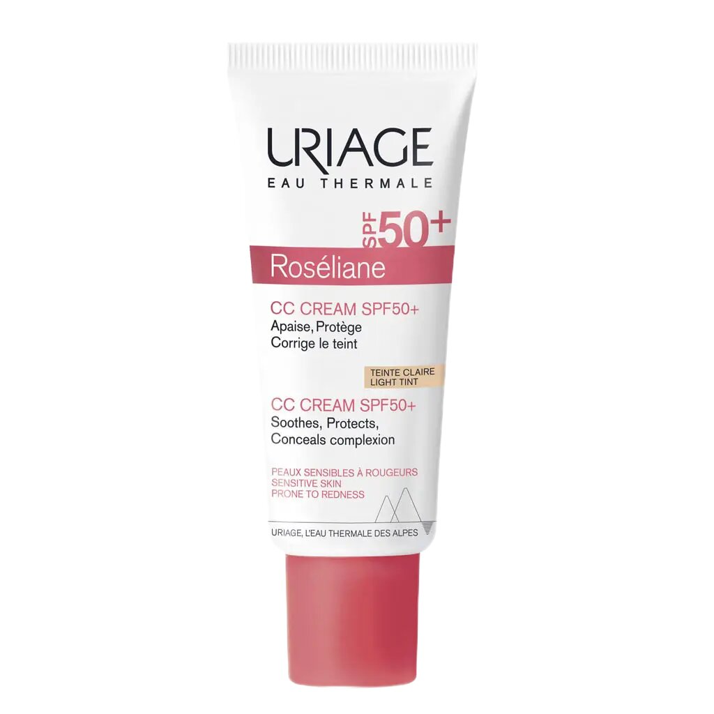 Uriage Roseliane CC Крем натуральный бежевый тон SPF50+ 40 мл 1 шт
